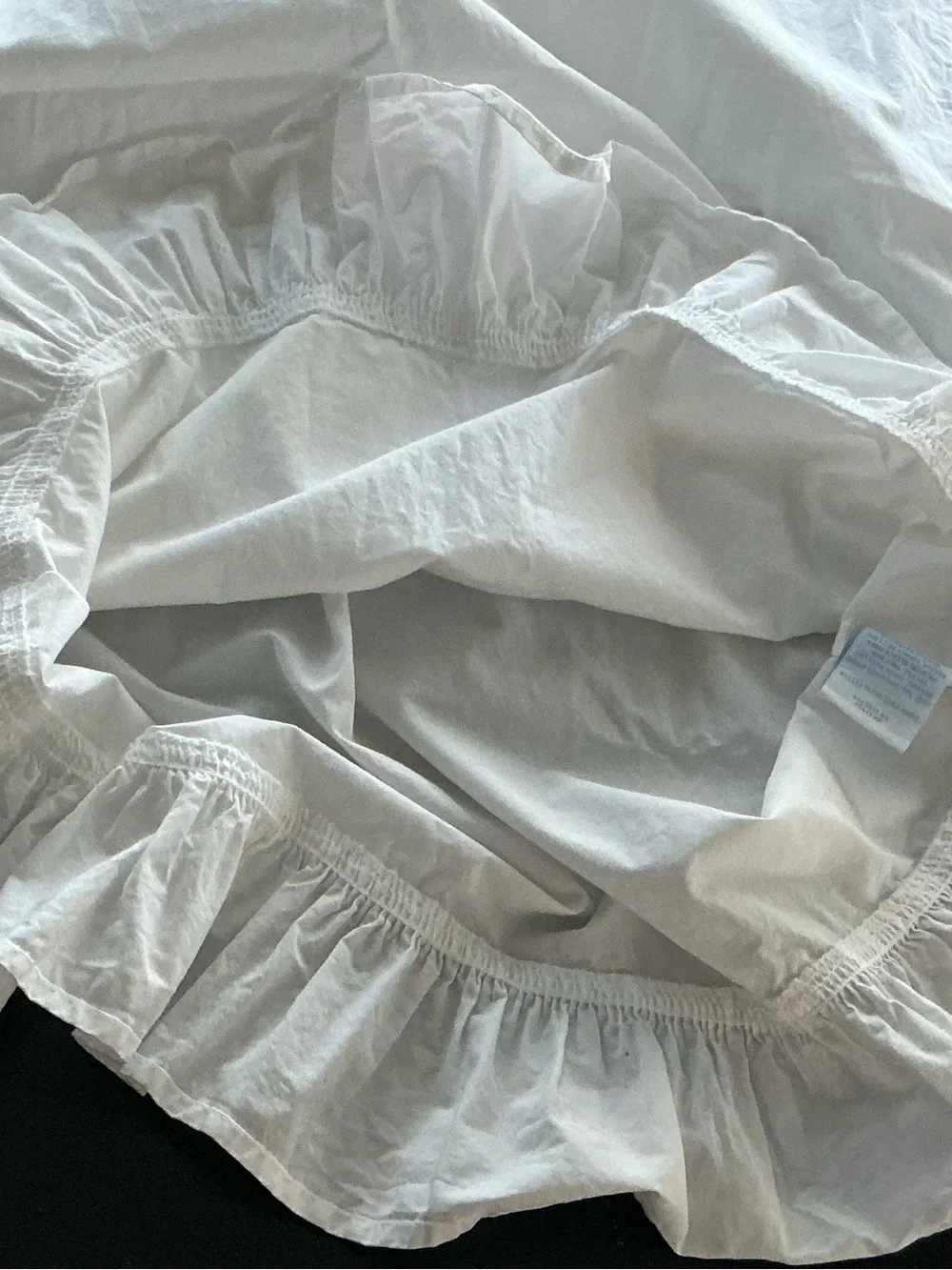 EUC Simply Shabby Chic Crisp White Sham